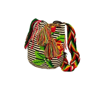 Stripe Colored Cocoyana Wayuu Mochila