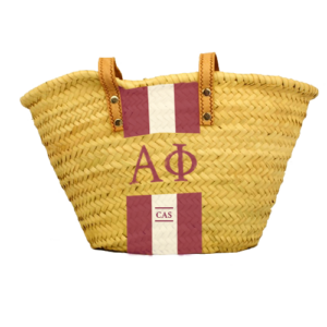 Custom Sorority Wicker-Bag
