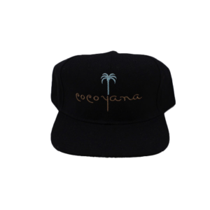 Black Cocoyana Snapback Hat