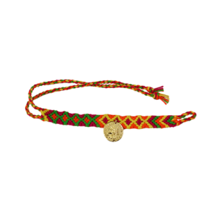 California Gold Coin Wayuu Bracelet