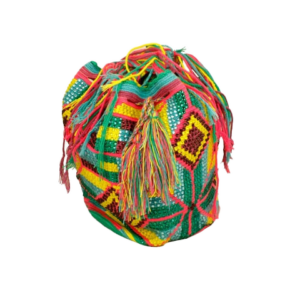 Multi Stone Colored Cocoyana Wayuu Mochila
