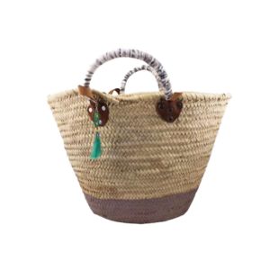 Grey Bottom Wickerbag Style Pack