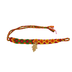 Gold Hamsa Wayuu Bracelet