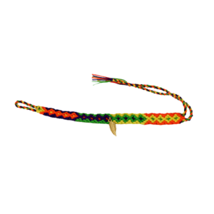 Gold Feather Wayuu Bracelet