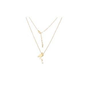 Gold Flamenco Necklace
