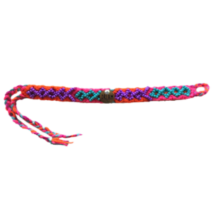 Pink, Purple, and Blue Dream Wayuu Bracelet