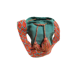 Turquoise One Shoulder Cocoyana Mochila