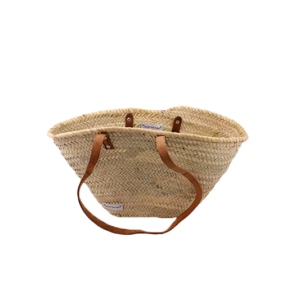 Natural Medium Wicker Bag