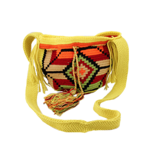 Yellow & Orange Mini Wayuu Mochila